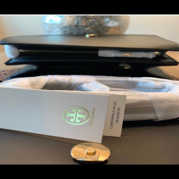 Tory Savannah Combo Crossbody Purse - Picture 2 of 5